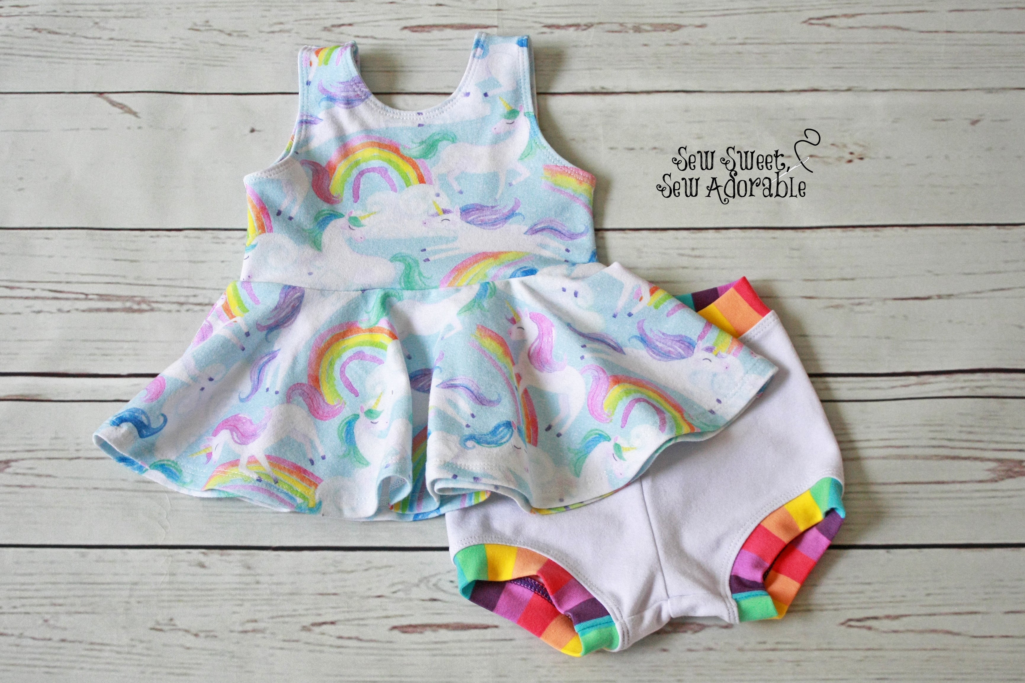 Unicorn Bummies Outfit