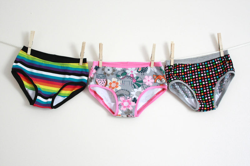  Packs Of 6 Little Girls Panties Multi Color Polka Dot Underwear  Size 5